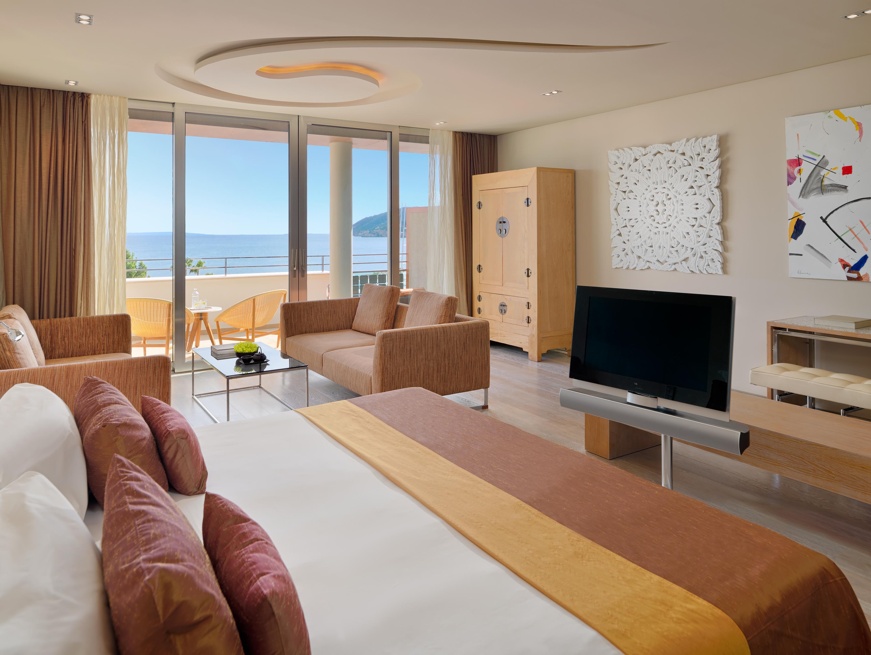 Aguas De Ibiza Grand Luxe Hotel - Small Luxury Hotel Of The World Santa Eularia des Riu Esterno foto Suite